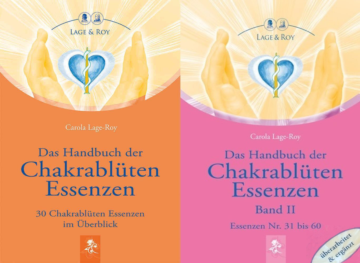 Die Handbücher der Chakrablüten Essenzen, Band I und II im Set